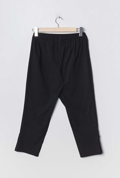 Picture of PLUS SIZE NAVY CAPRI WITH BUTTONS.